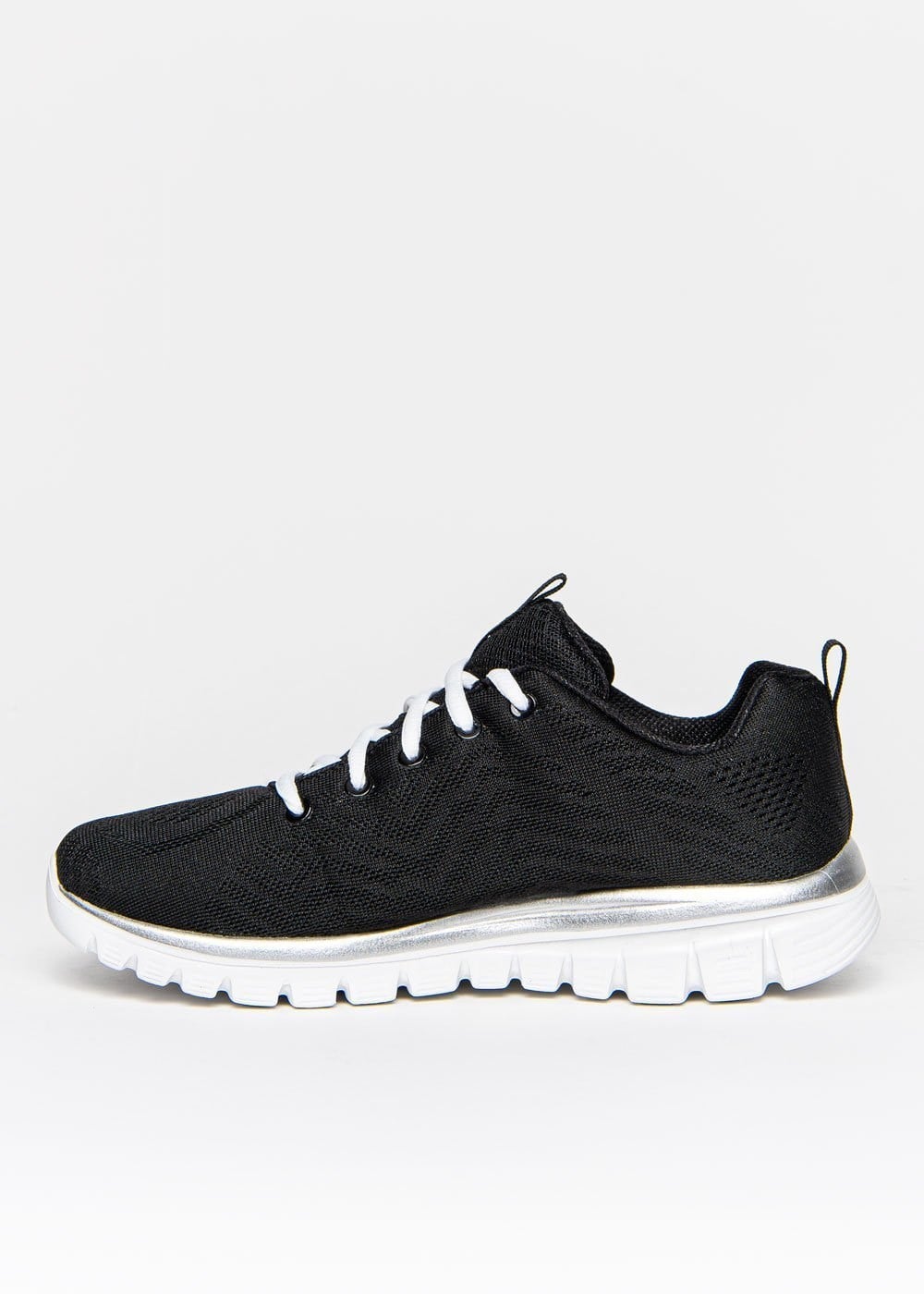 SKECHERS GRACEFUL-GET CONNECTED KADIN AYAKKABI 12615-BKW