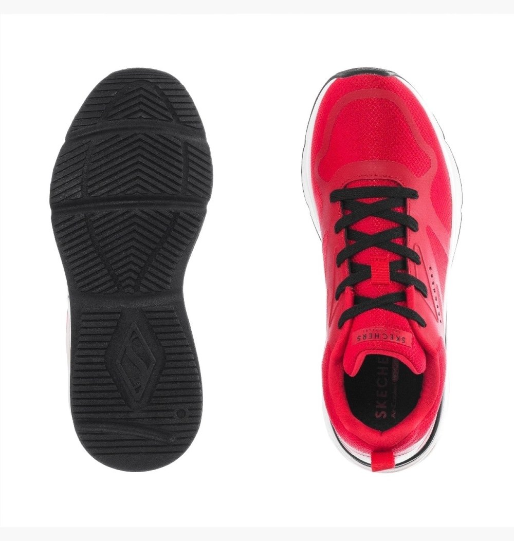 SKECHERS TRES-AIR UNO - REVOLUTION ERKEK AYAKKABI 183070-RED