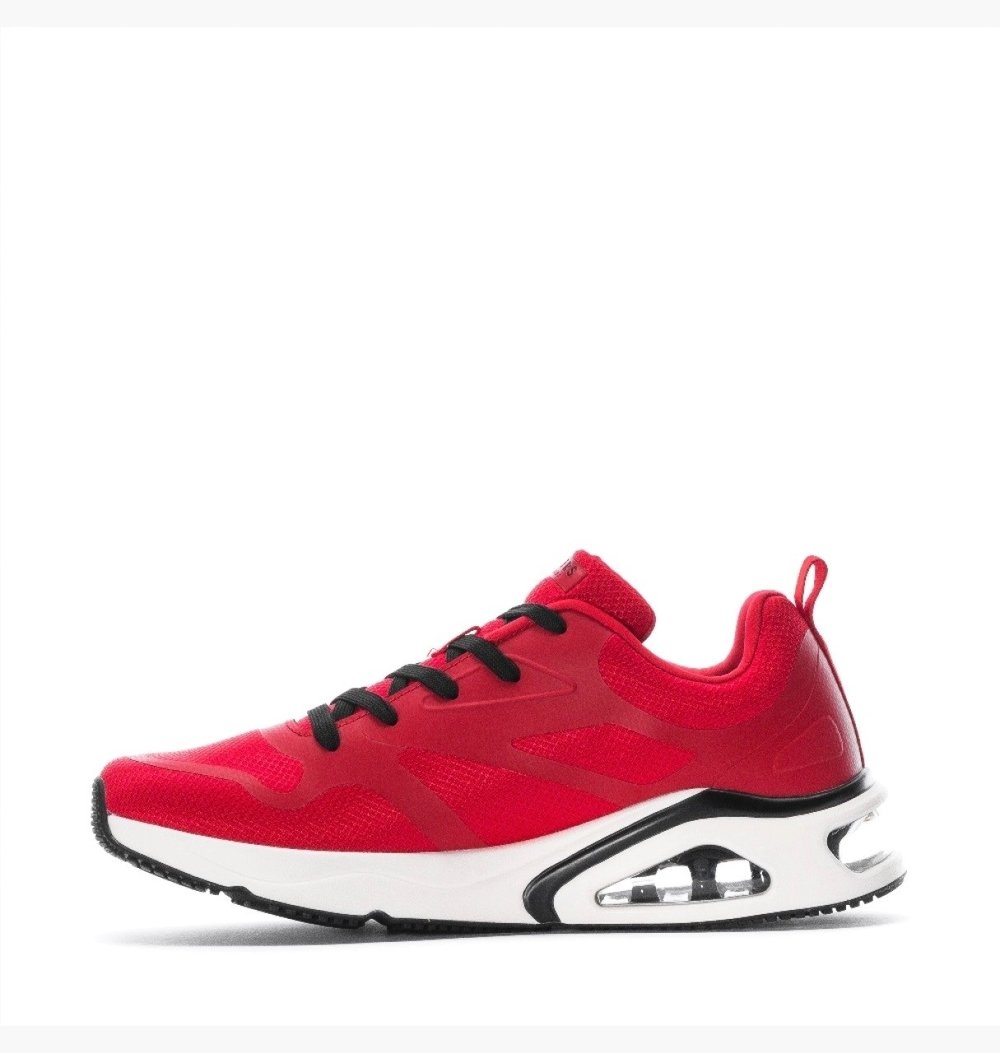 SKECHERS TRES-AIR UNO - REVOLUTION ERKEK AYAKKABI 183070-RED