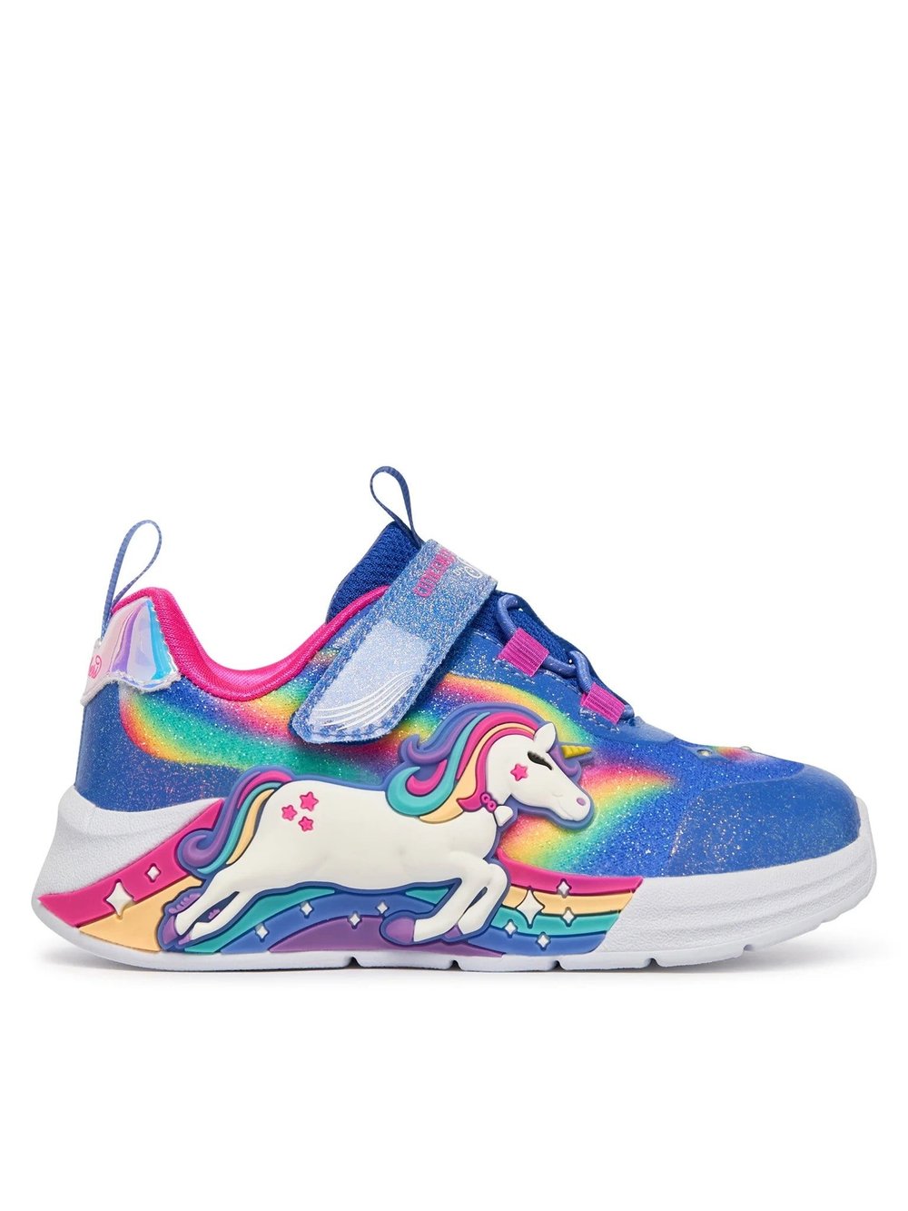 SKECHERS UNICORN CHASER IŞIKLI KIZ ÇOCUK AYAKKABI 302298N-BLMT