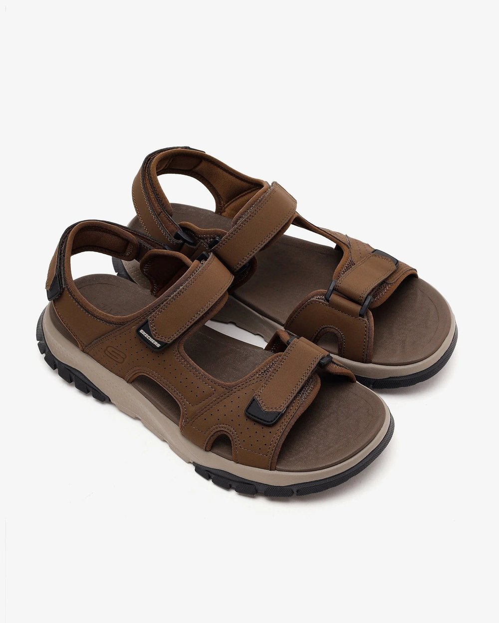 SKECHERS WAGNER-AVALON ERKEK SANDALET 205724-BRN