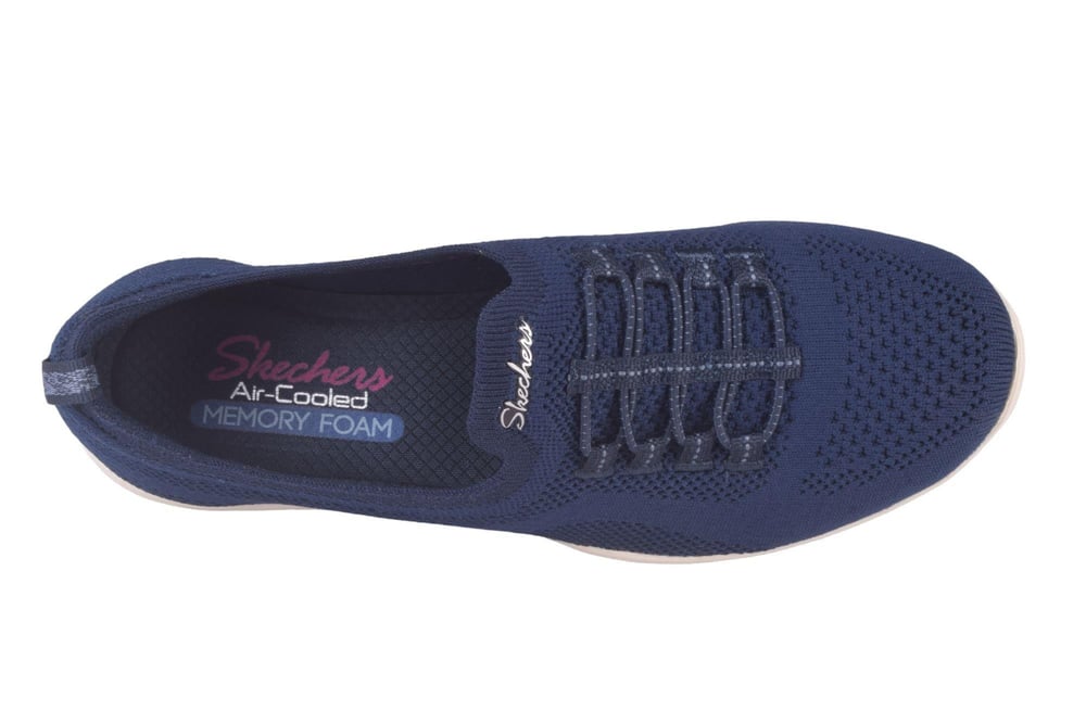 SKECHERS WALK SLIP ON KADIN AYAKKABI 100033-NVY