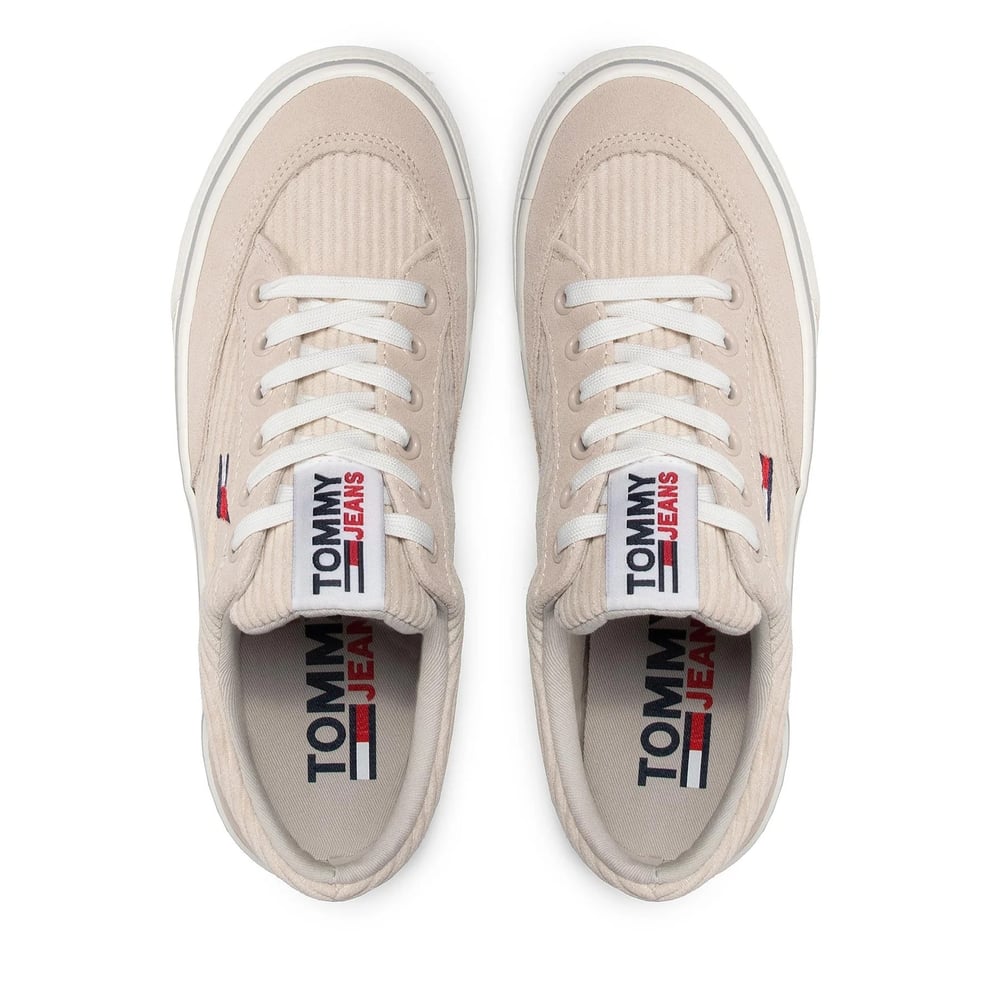 TOMMY HILFIGER CORDUROY SKATE KADIN AYAKKABI EN0EN01508-ABI