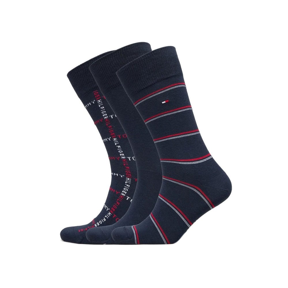 TOMMY HILFIGER ERKEK 3 LÜ ÇORAP 701224445-001