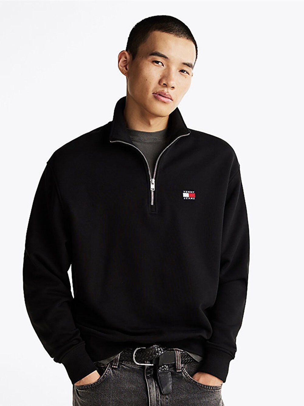 TOMMY HILFIGER ERKEK SWEATSHIRT DM0DM20641-BDS