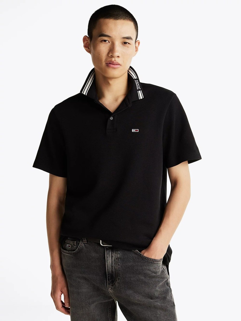 TOMMY HILFIGER ERKEK T-SHIRT DM0DM20225-BDS