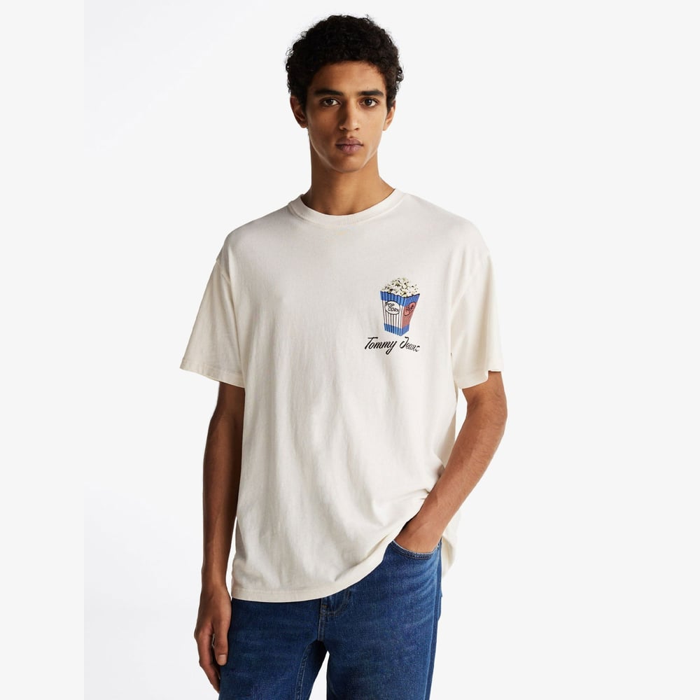 TOMMY HILFIGER ERKEK T-SHIRT DM0DM20352-YBH