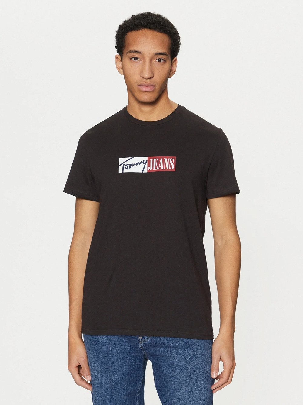 TOMMY HILFIGER ERKEK T-SHIRT DM0DM20365-BDS