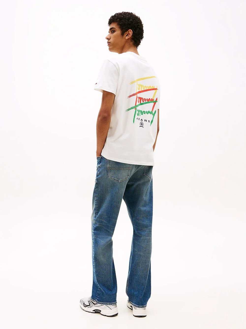 TOMMY HILFIGER ERKEK T-SHIRT DM0DM20771-YBL