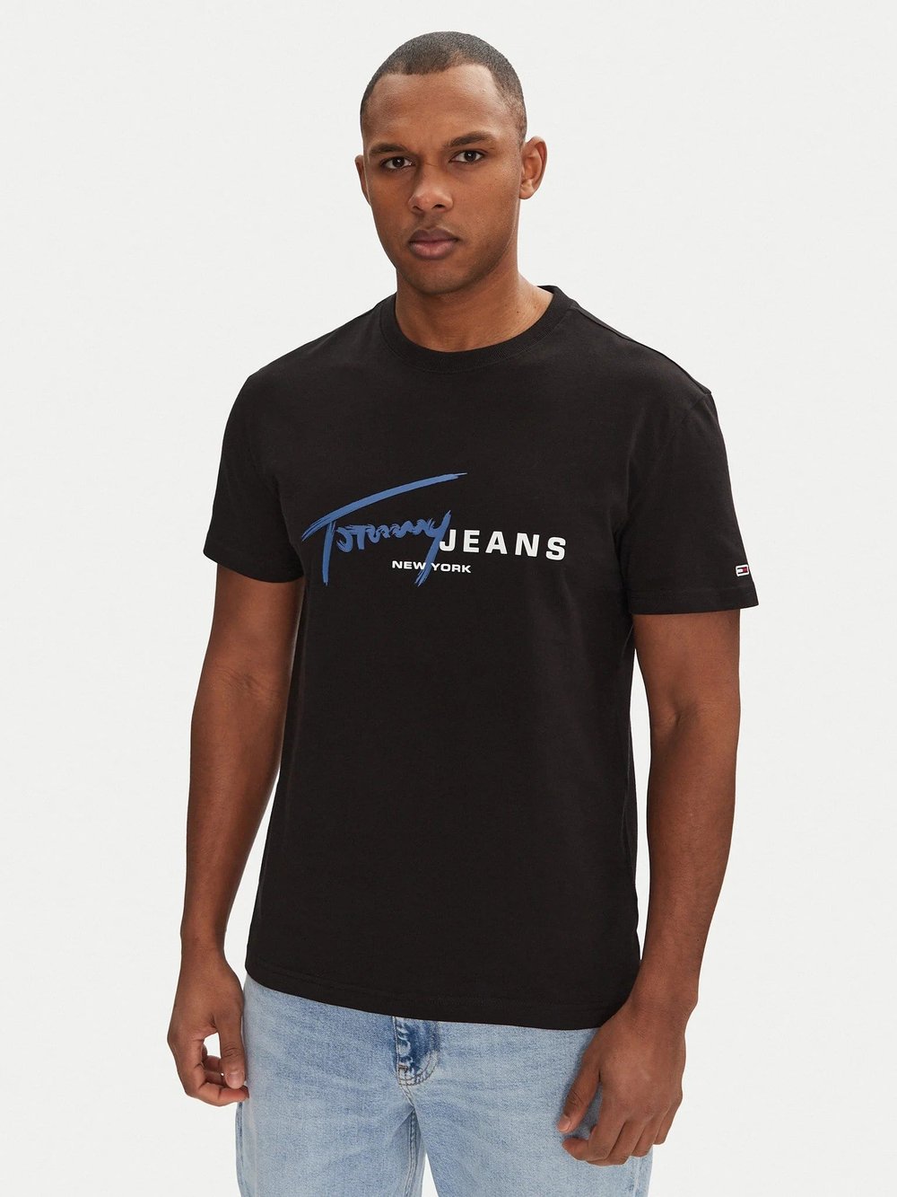 TOMMY HILFIGER ERKEK T-SHIRT DM0DM20817-BDS