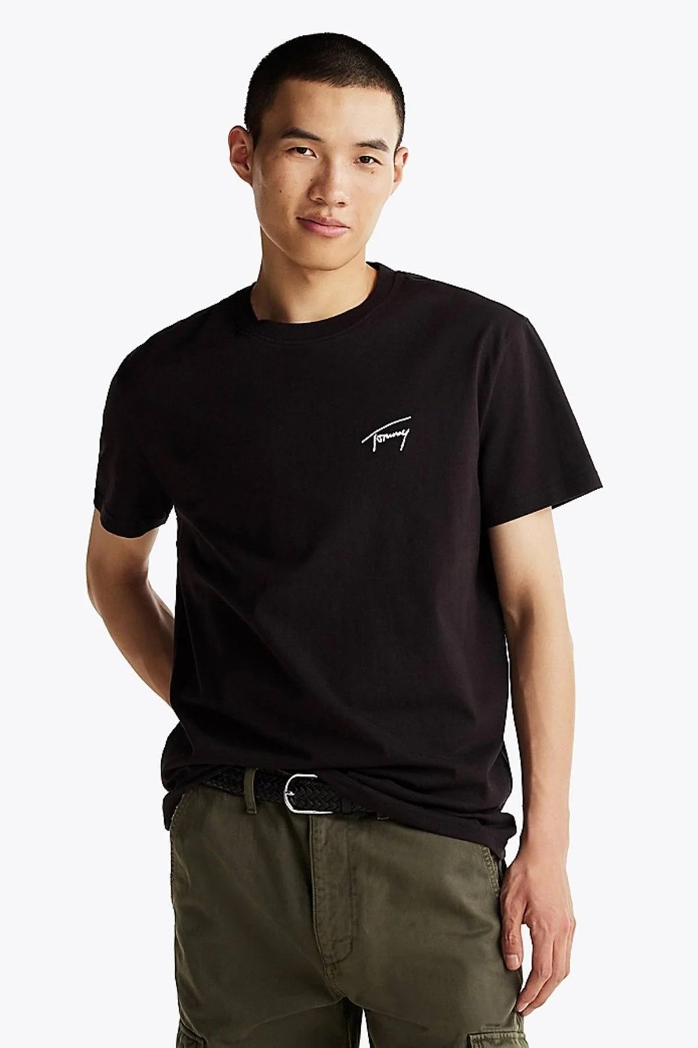 TOMMY HILFIGER ERKEK T-SHIRT DM0DM21140-BDS