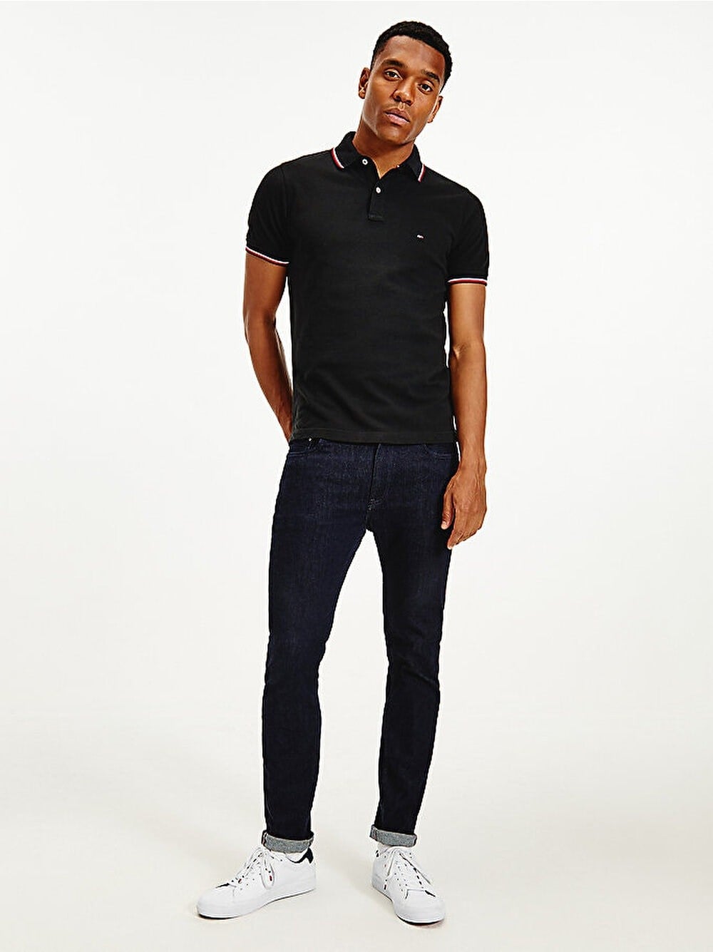 TOMMY HILFIGER ERKEK T-SHIRT MW0MW13080-BDS