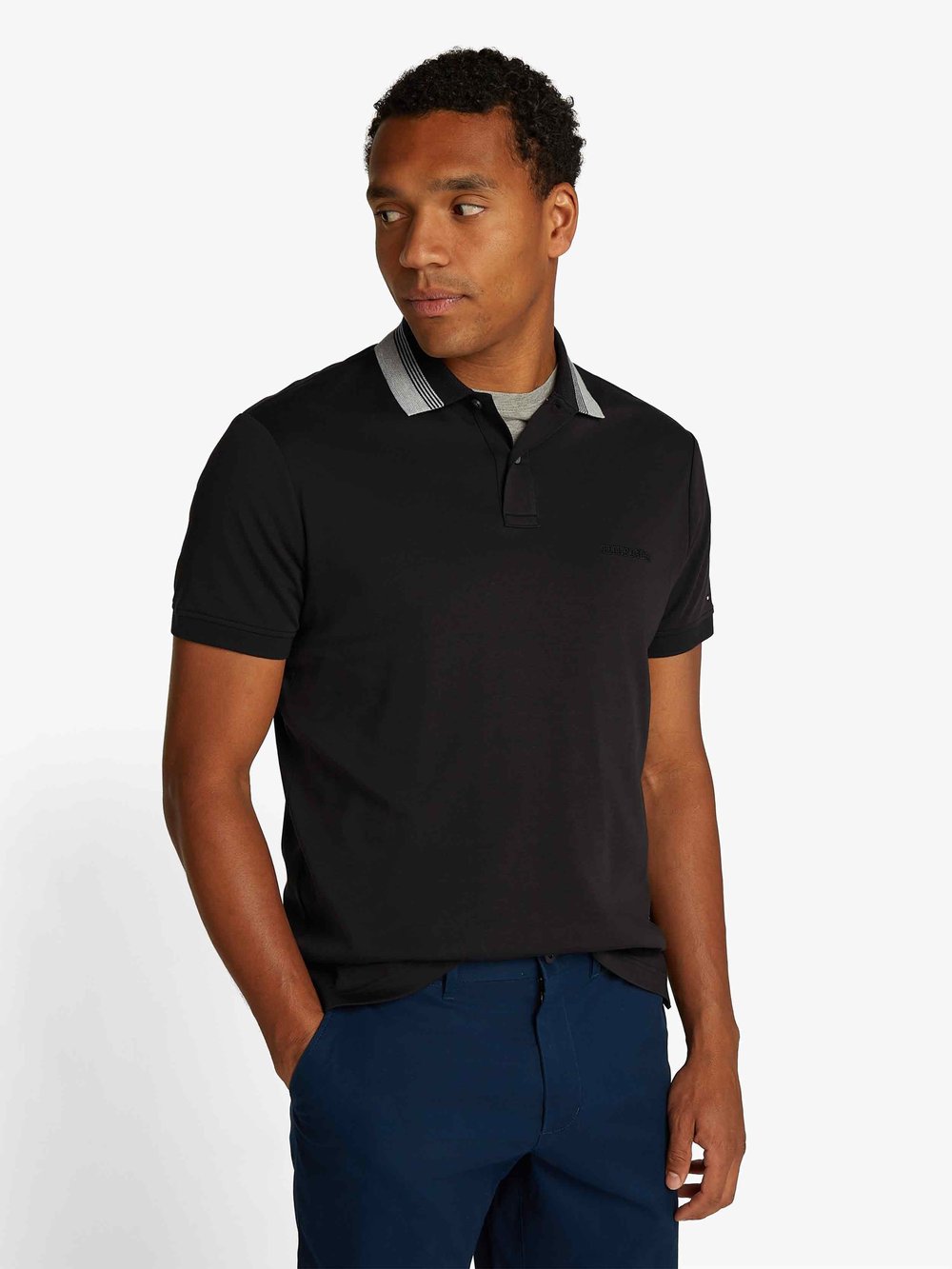 TOMMY HILFIGER ERKEK T-SHIRT MW0MW38466-BDS