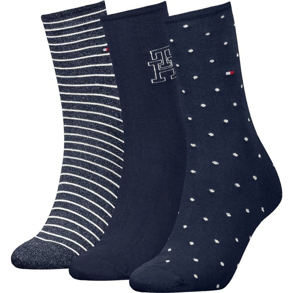 TOMMY HILFIGER KADIN 3 LU ÇORAP 701236464-001