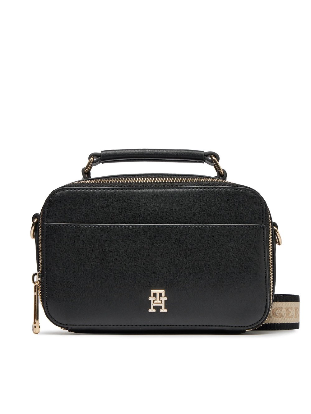TOMMY HILFIGER KADIN OMUZ ÇANTASI AW0AW15689-BDS