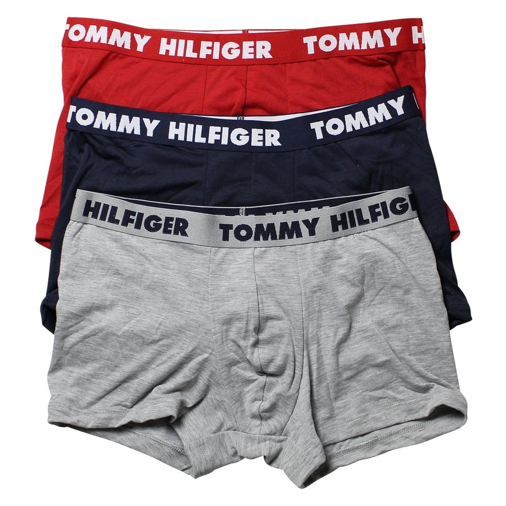 TOMMY HILFIGER STATEMENT FLEX ERKEK 3 LÜ BOXER 09T3798-608