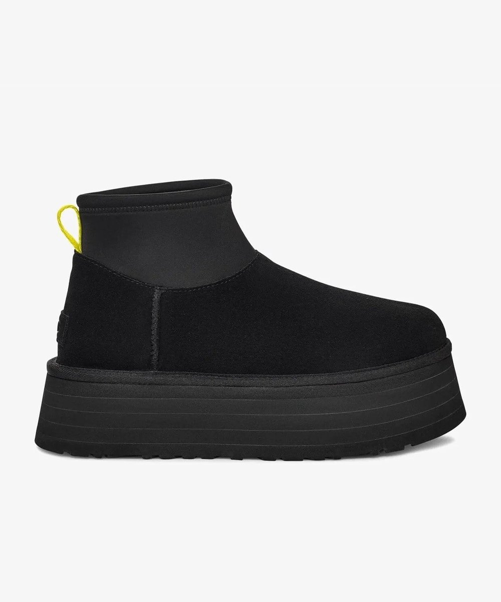 UGG CLASSIC MINI DIPPER KADIN BOT 1168170-BLK