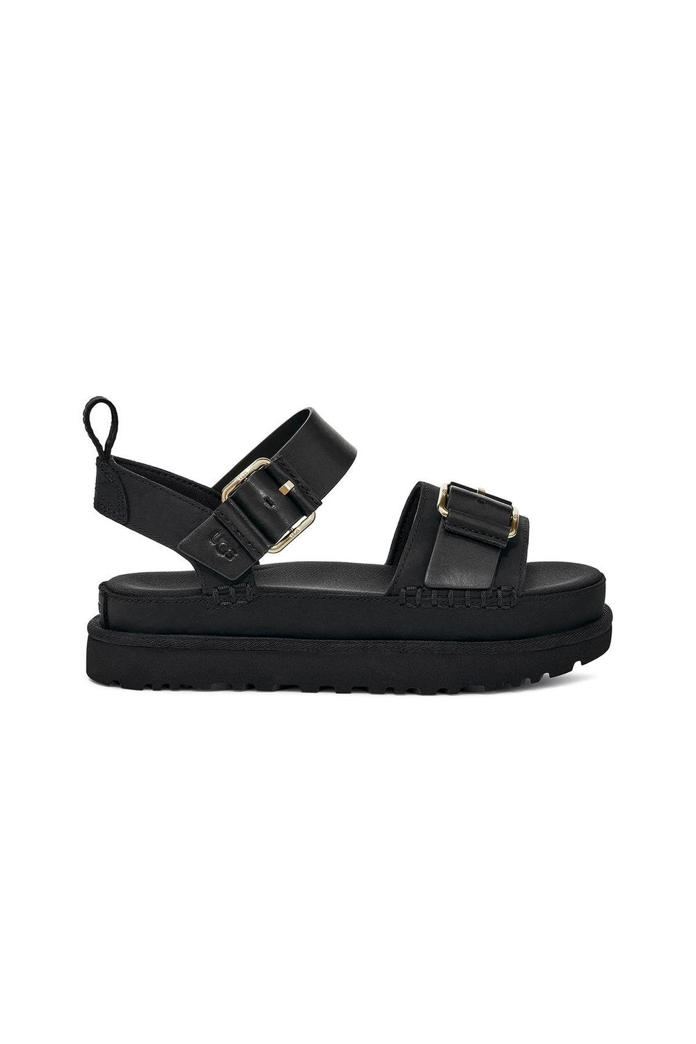 UGG GOLDENSTAR VILLA KADIN SANDALET 1167392-BLK