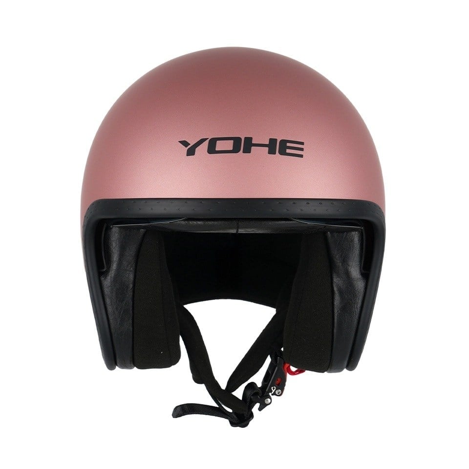 YOHE MOTOSİKLET KASKI 880-MATT-ROSE-GOLD