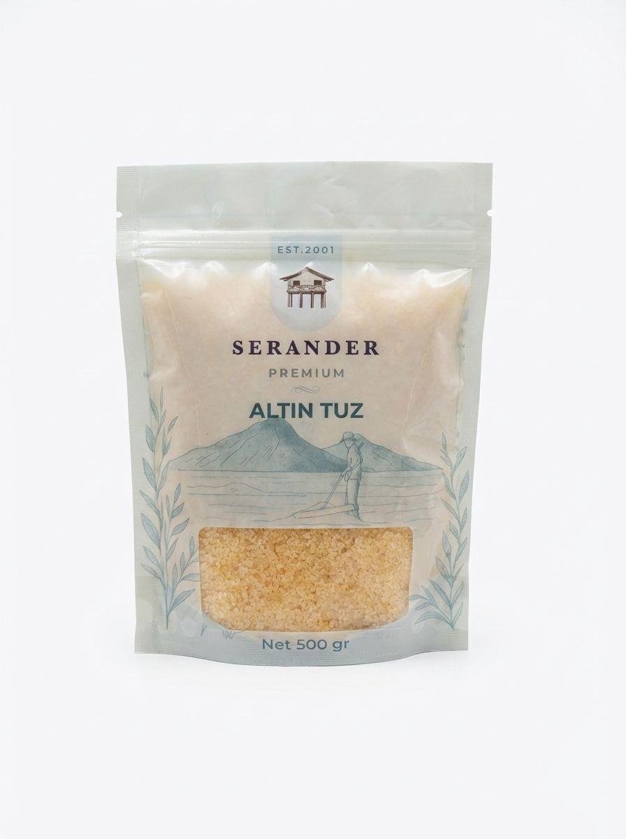 SERANDER ALTIN TUZ 500gr (Sofrada Öğütme)