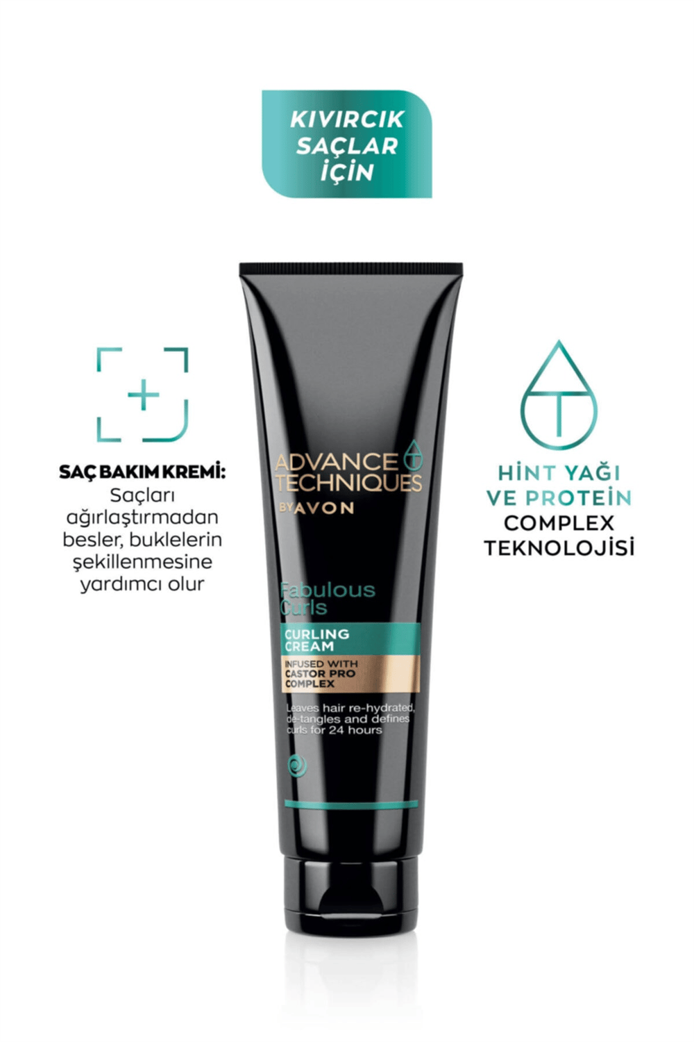 Advance Techniques Bukle Şekillendirici Durulanmayan Saç Bakım Kremi - 150ml