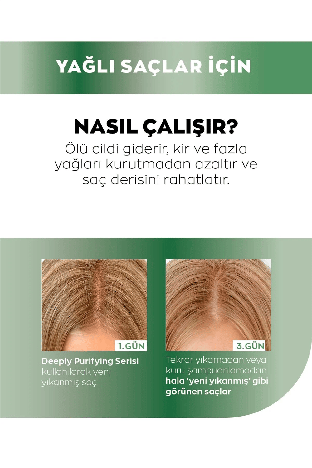 Advance Techniques Deeply Purifying  Yağlı Saçlar İçin Saç Kremi- 250ml