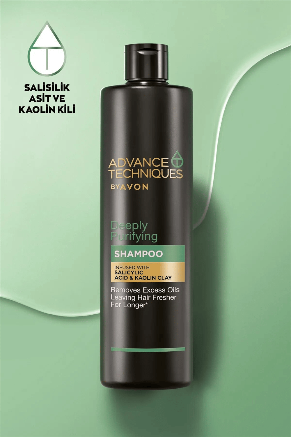 Advance Techniques Deeply Purifying  Yağlı Saçlar İçin Şampuan - 400ml