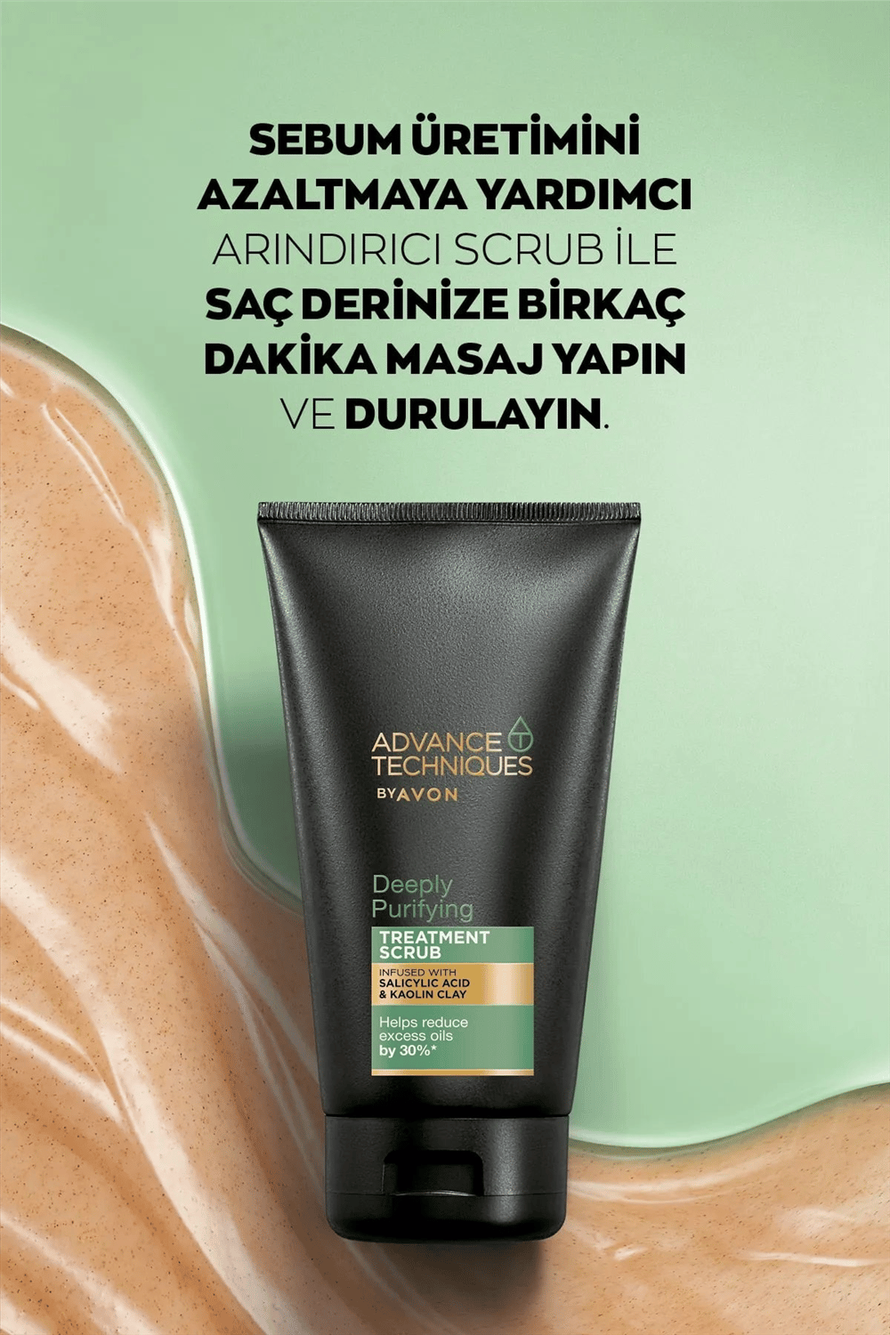 Advance Techniques Deeply Purifying Yağlı Saçlar İçin Arındırıcı Scrub- 150ml