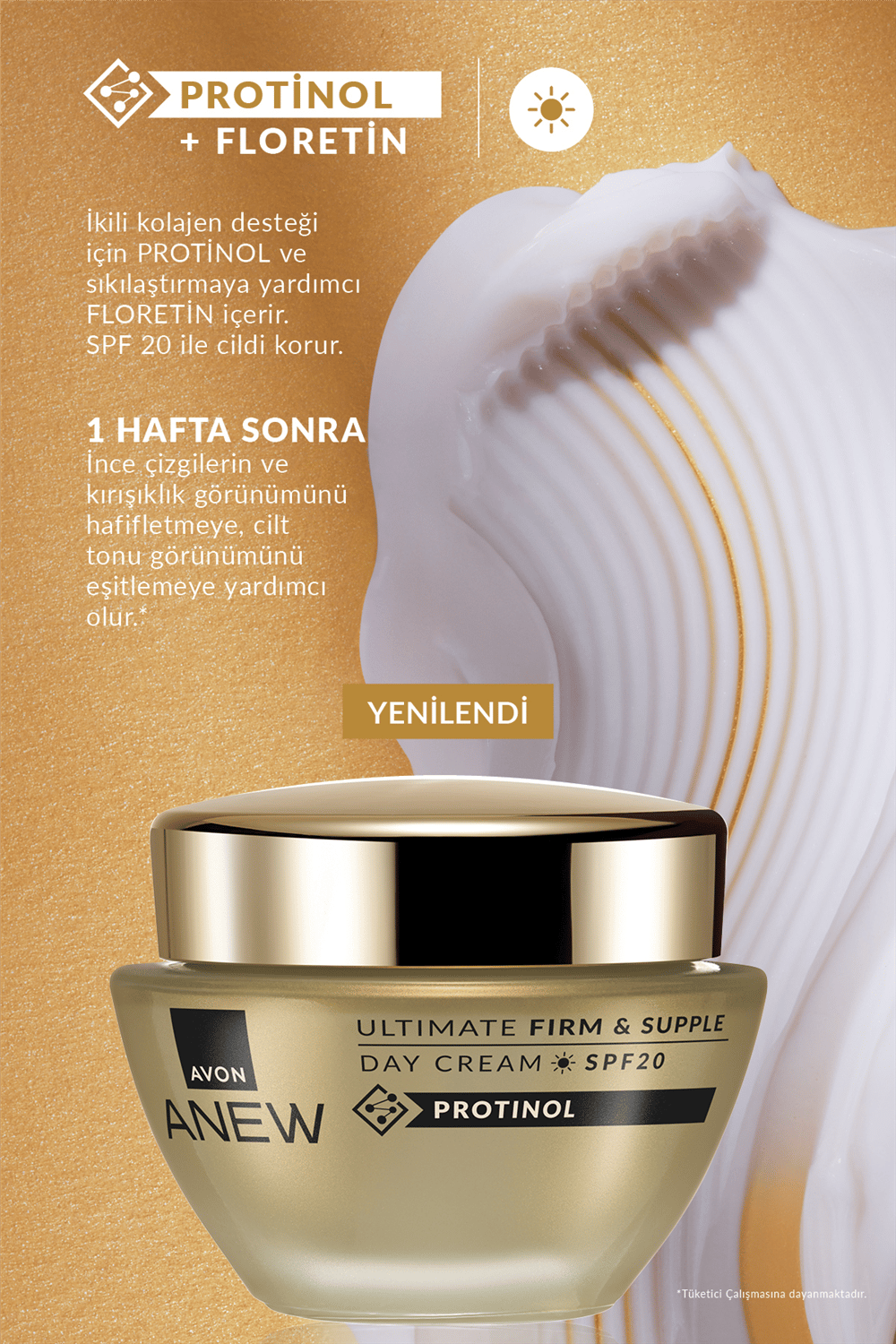 Anew Ultimate Sıkılaşmış ve Esnek Görünüm Veren Gündüz Kremi SPF20 50ml