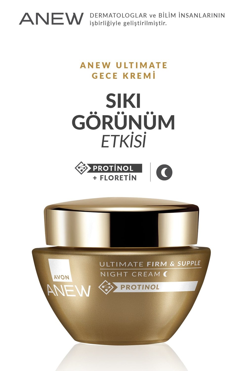 Anew Ultimate Sıkılaşmış ve Esnek Görünüm Veren Gece Kremi 50ml