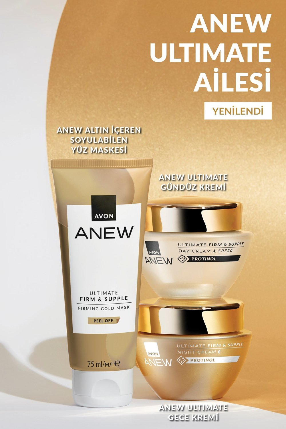 Anew Ultimate Sıkılaşmış ve Esnek Görünüm Veren Gece Kremi 50ml