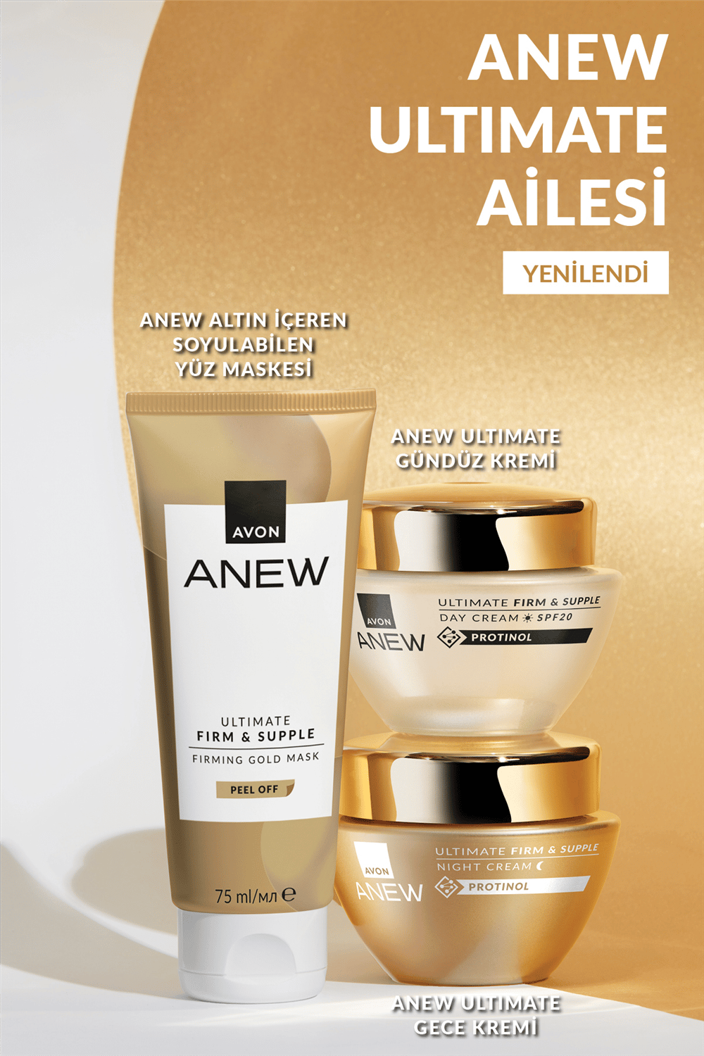 Anew Ultimate Sıkılaşmış ve Esnek Görünüm Veren Gündüz Kremi SPF20 50ml