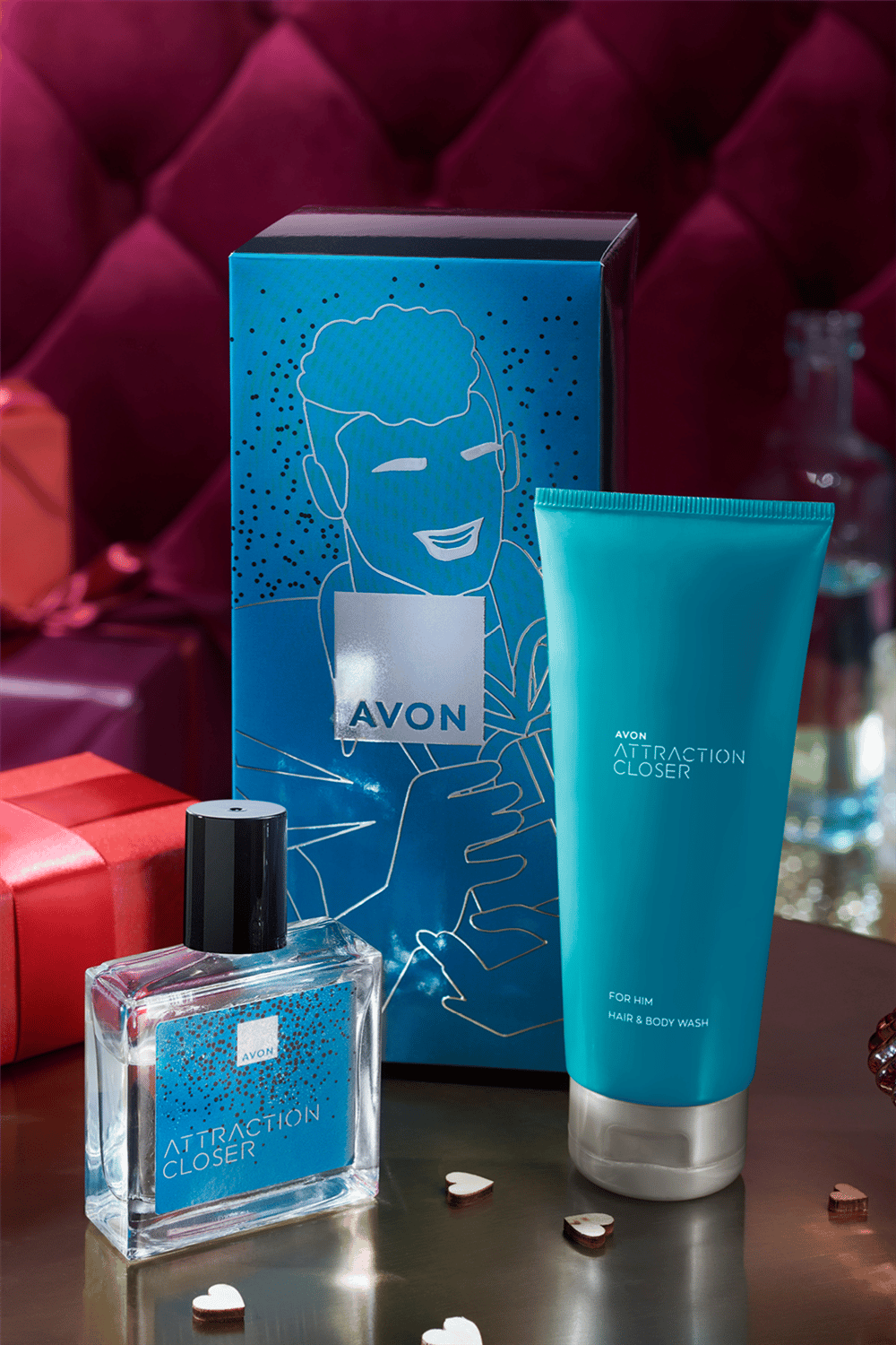 Avon Attraction Closer Erkek Hediye Seti