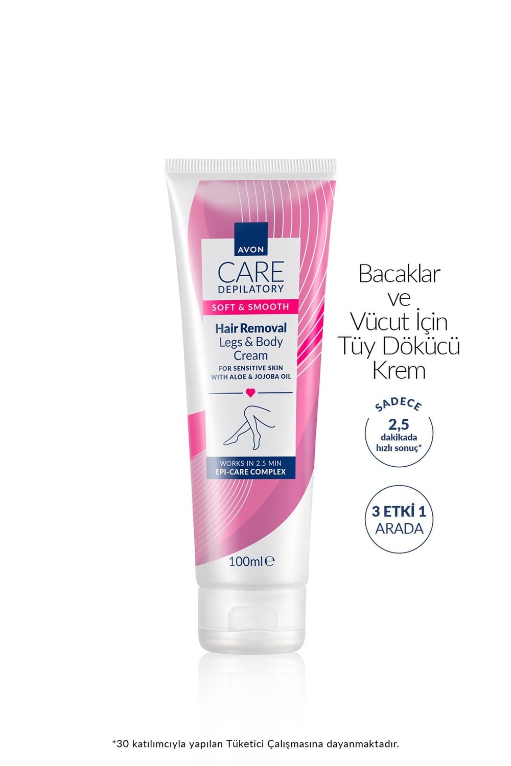 Avon Care Depilatory Vücut İçin Hassas Ciltlere Özel Tüy Dökücü Krem 100ml