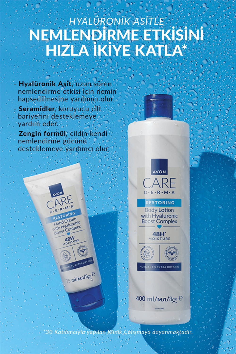 Avon Care Derma Restoring Nemlendirici El Kremi 75ml