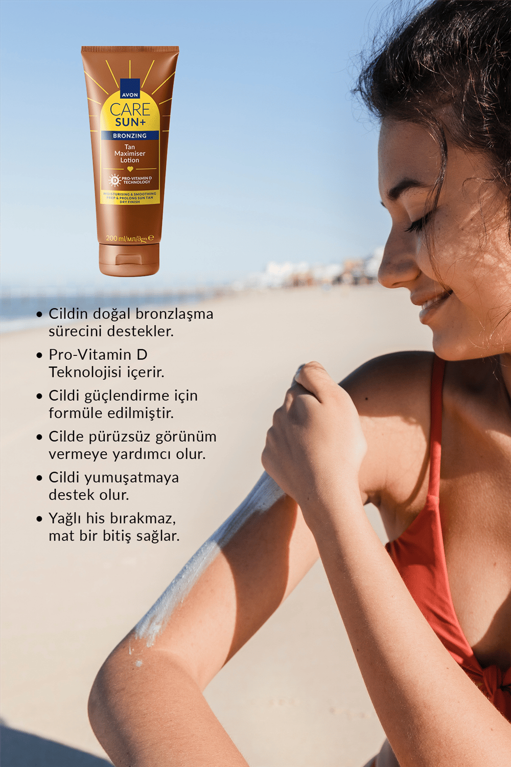 Avon Care Sun+ Bronzing Tan Maximiser Lotion - 200ml