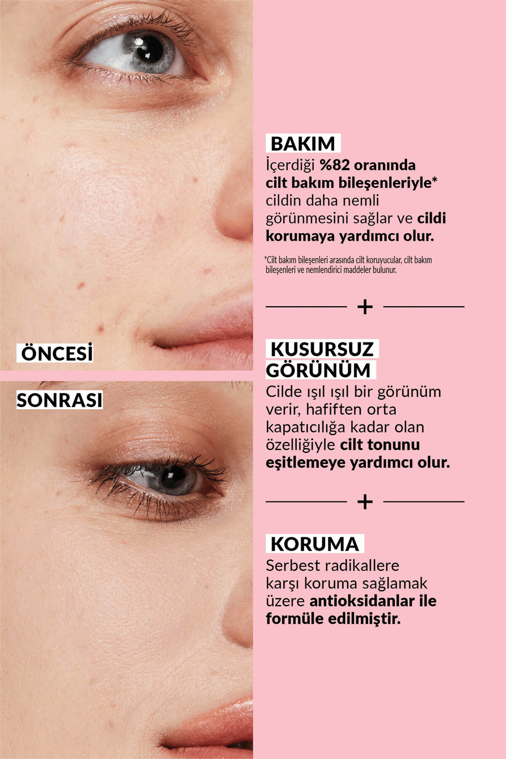 Avon Make Up + Care Serum Fondöten SPF30 - 120N