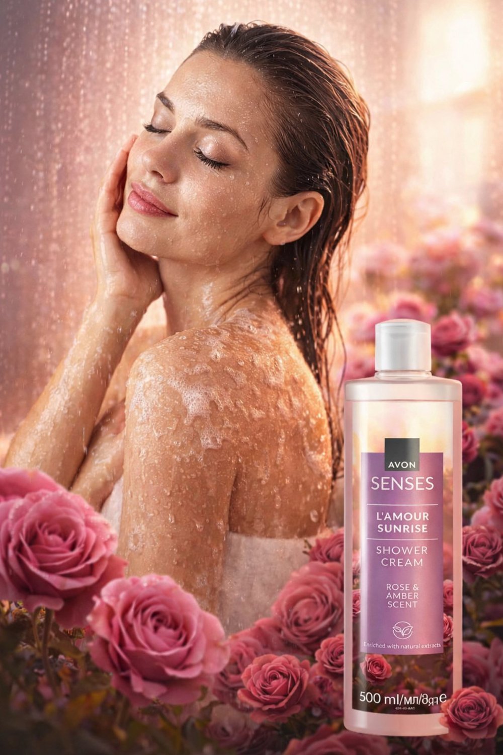 Avon Senses Lamour Sunrise Duş Jeli 500ml