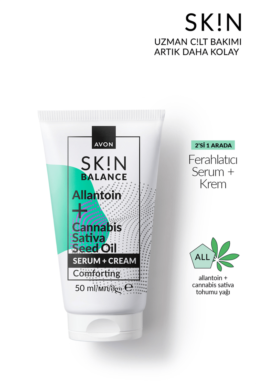 Avon Skin Balance Ferahlatıcı Serum Etkili Yüz Kremi - 50ml