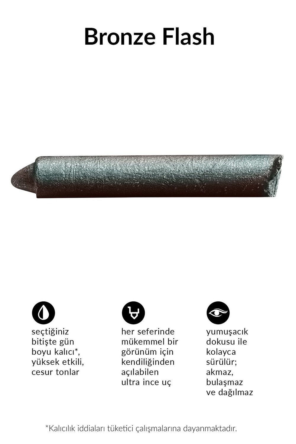 Avon Ultra Colour Glimmerstick Asansörlü Kromatik Göz Kalemi - Bronze Flash