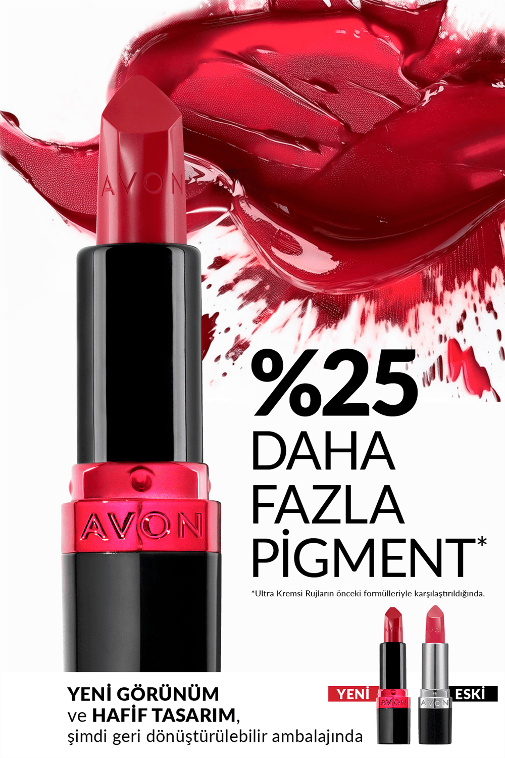 Avon Ultra Kremsi Ruj - Hibiscus