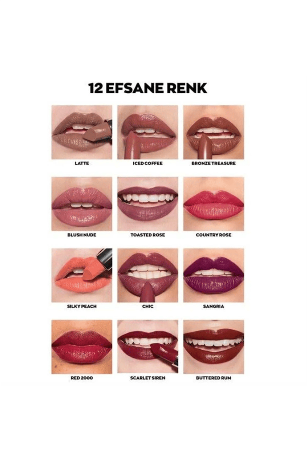 Avon Ultra Kremsi Ruj - Red 2000