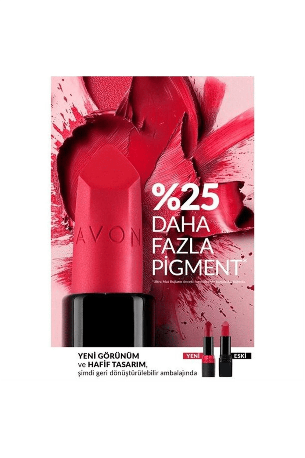 Avon Ultra Mat Ruj - Pink Passion