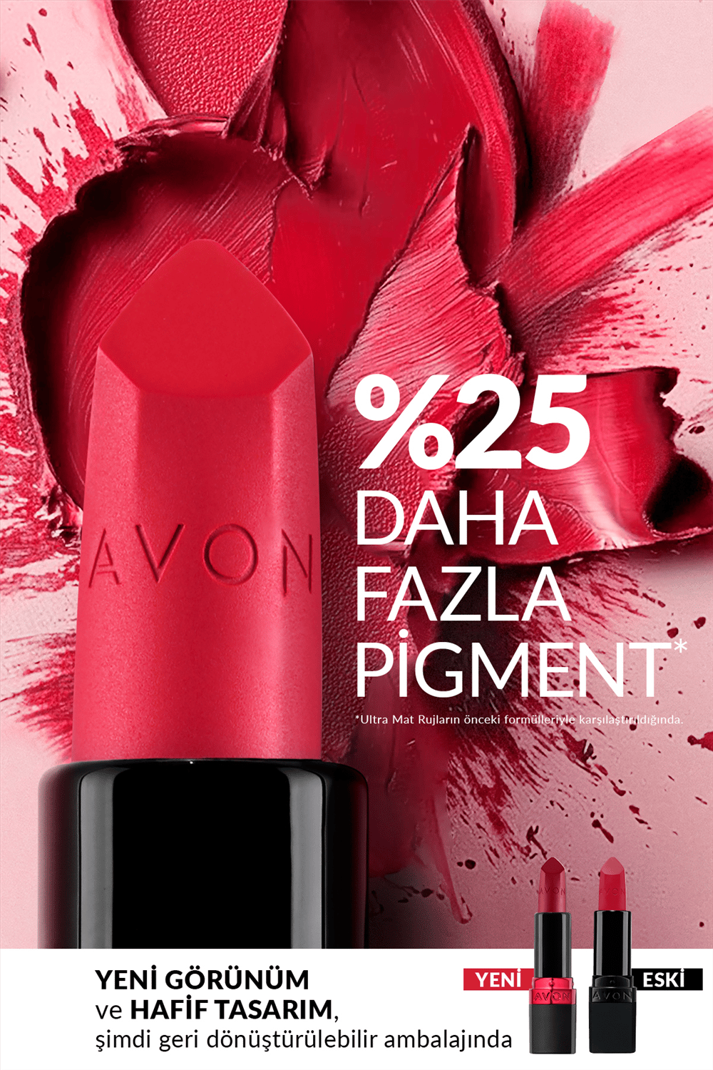 Avon Ultra Mat Ruj - Vibrant Melon