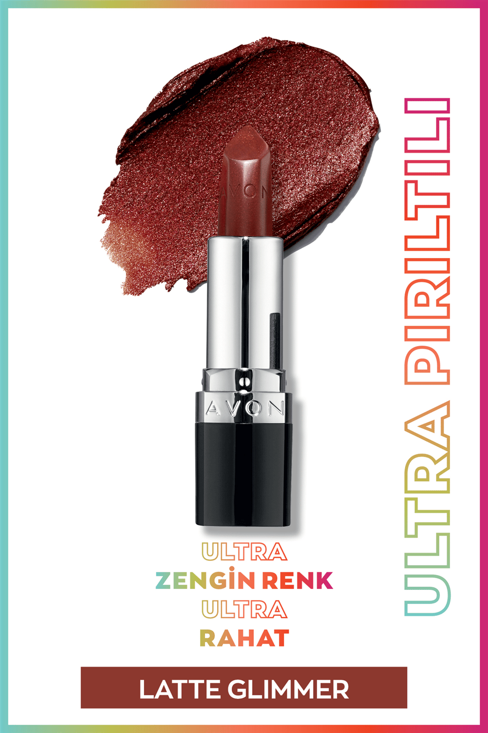 Avon Ultra Pırıltılı Ruj - Latte Glimmer