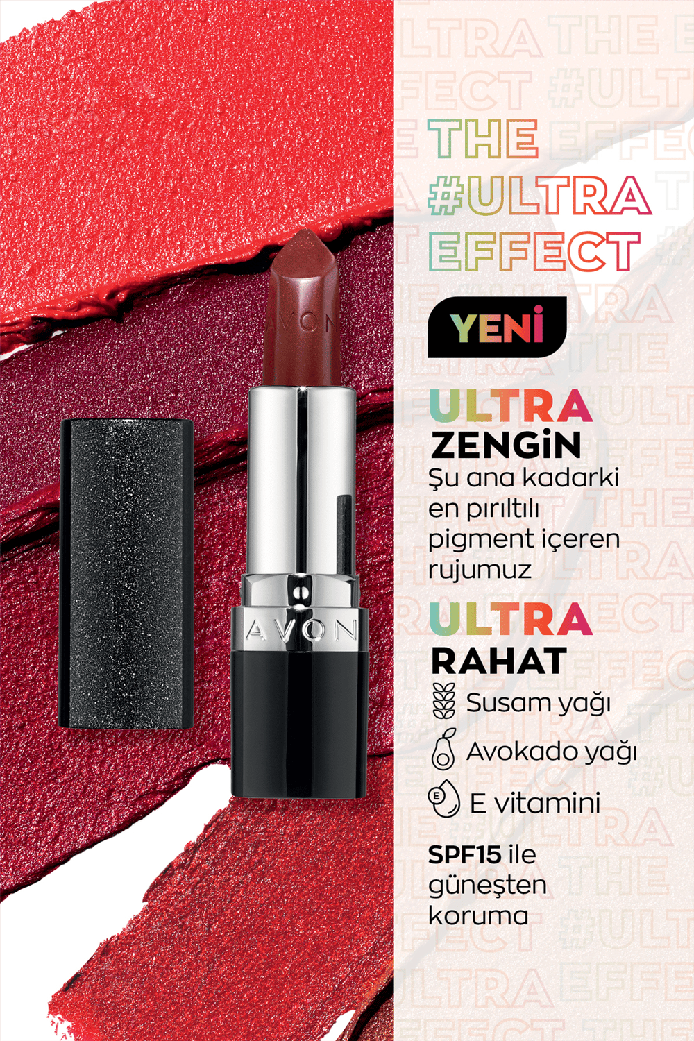 Avon Ultra Pırıltılı Ruj - Latte Glimmer