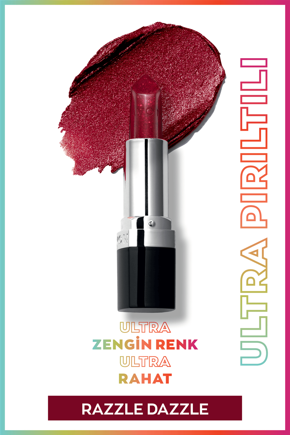 Avon Ultra Pırıltılı Ruj - Razzle Dazzle