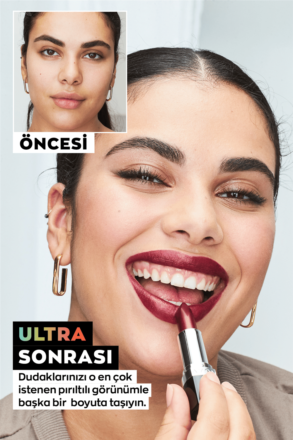 Avon Ultra Pırıltılı Ruj - Ruby Glitz