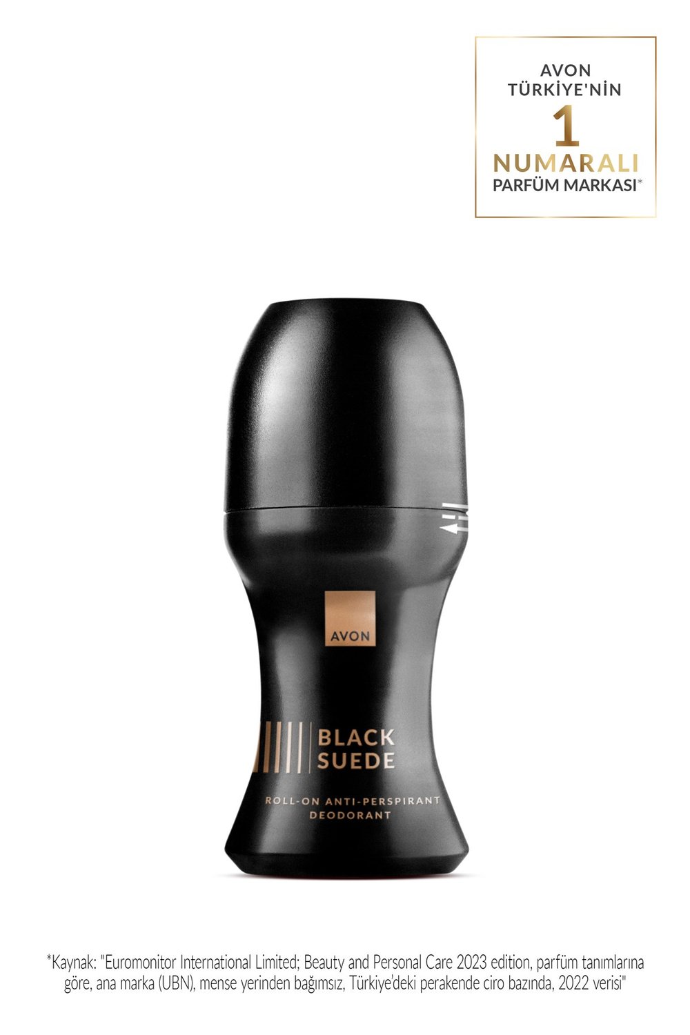Black Suede Roll-On Anti-Perspirant Deodorant