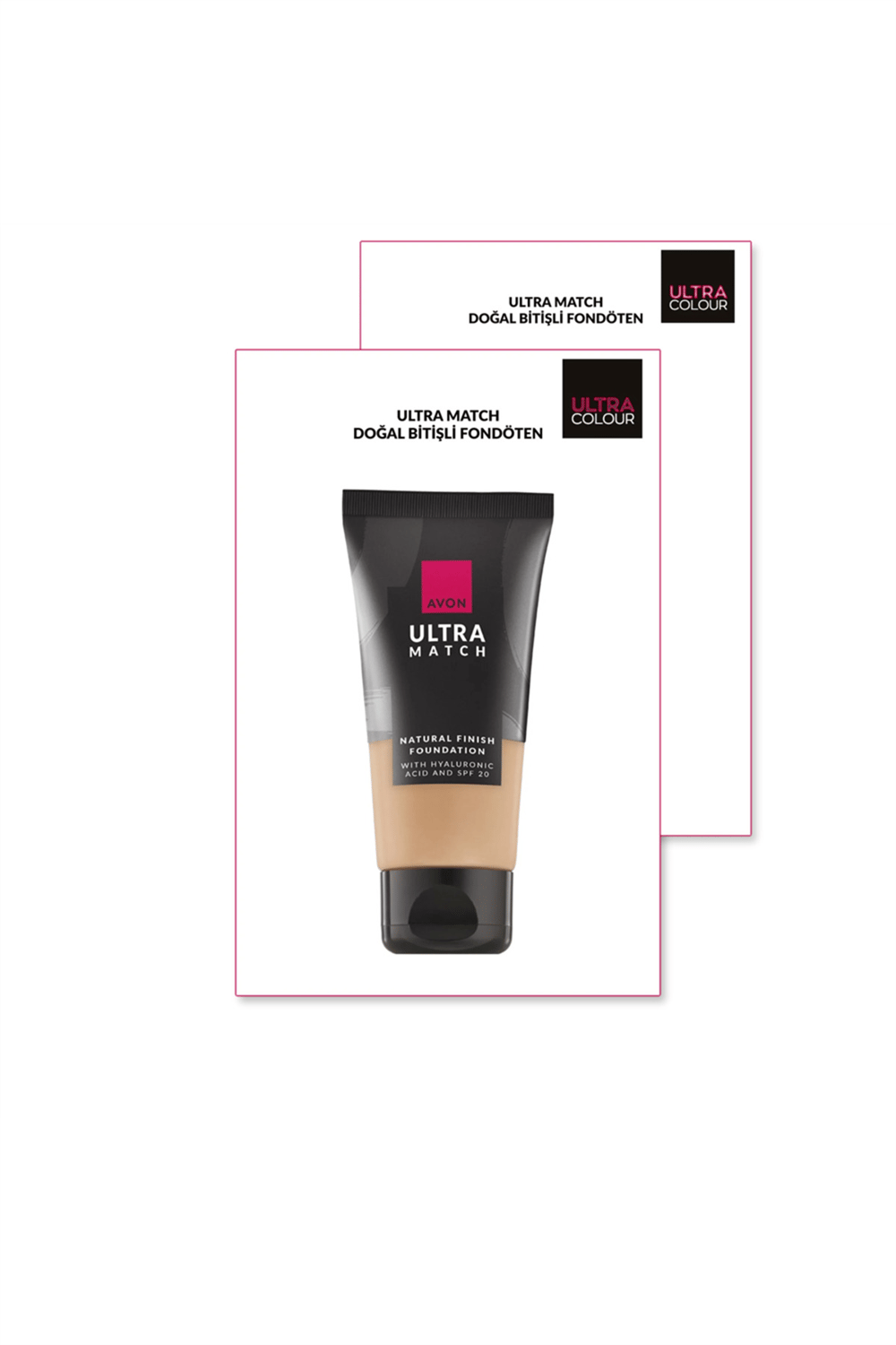 Flawless Match Doğal Bitişli Fondöten - 120N Porcelain -30ML İkili Set